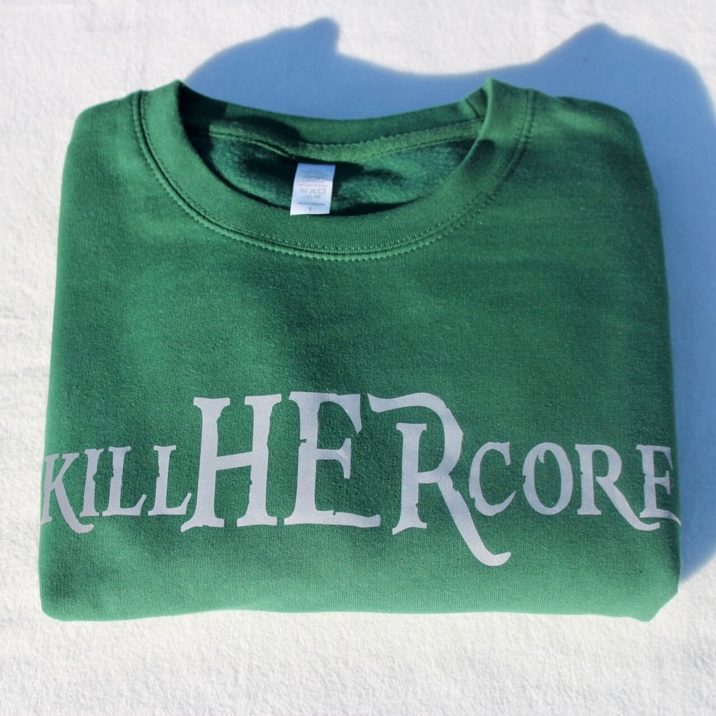 Hunter Green Crew Neck Sweater